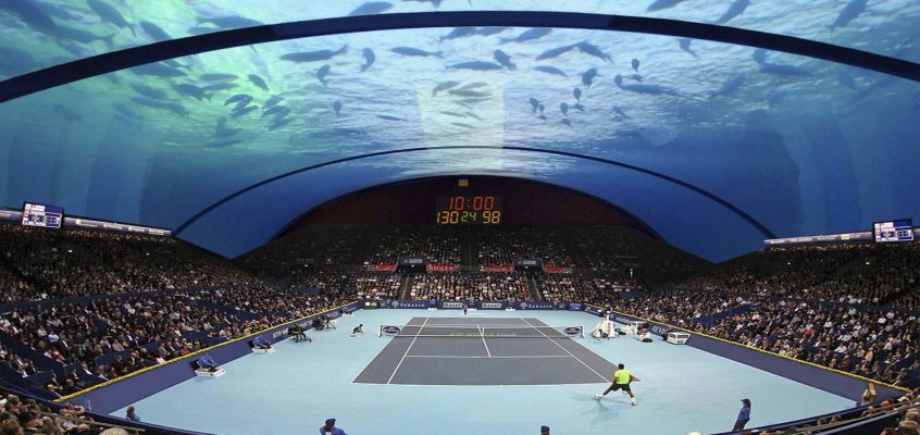 Dubai Underwater Tennis Stadium