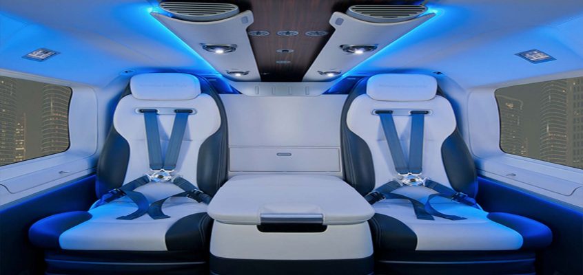 Mercedes-Benz Style Helicopter Design