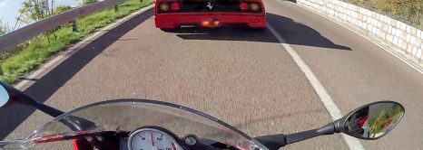 BMW S1000RR Vs Ferrari F40