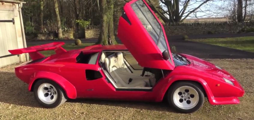 Lamborghini Countach Guided Tour