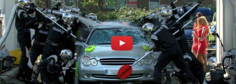 Jenson Button In Mobil1 Carwash