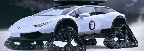 Lamborghini Huracan Snowmobile Concept