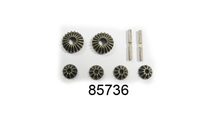 Diff Gears+Pins 1SET (85736)
