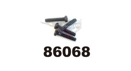 Ball Head Self Tapping Screws 2.6*12 4P - [86068]