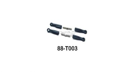 Himoto Front Upper Adjustable Linkage Set 2p (88-T003)