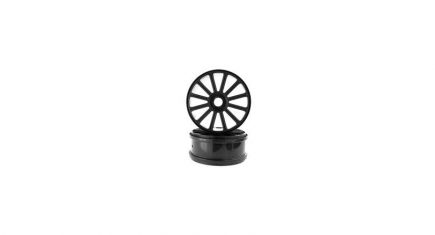 Himoto Black Rim For Buggy 2P (821001B)