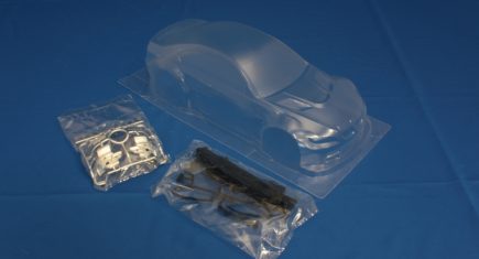 Himoto 1:10 On-Road Clear Body Shell (M3 Drift) (PC201207R-1B)