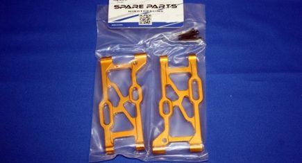 Himoto Aluminium Rear Lower Suspension Arm 2P (Gold) (M812)