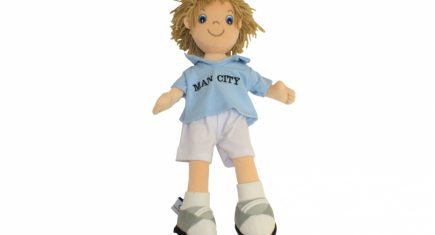 Dolly Doo Rag Boy - Man City 19inch Doll