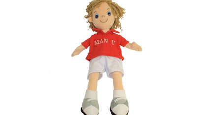 Dolly Doo Rag Boy - Man U 19inch Doll
