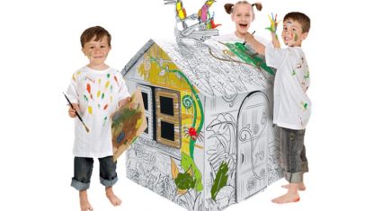 Cardboard Playhouse Little Jungle 8462