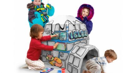 Cardboard Playhouse Igloo 11864