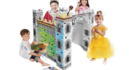 Cardboard Playhouse Castle 10735b