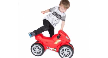 Pilsan Ride Along Mini Moto Balance Bike with Sound in Red