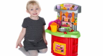 Candy & Ken 16 Piece Chef Kitchen Play Set with Accessories