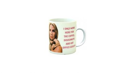 I Only Work Here Mug