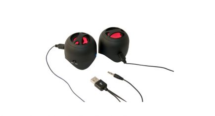 Dual Cylinder Speaker
