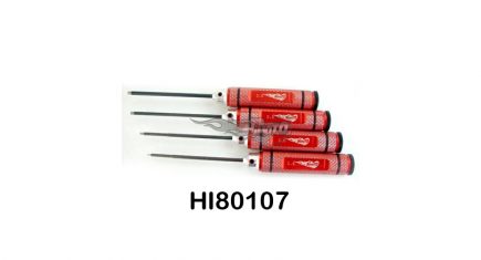 Hex Screwdrivers Set Red (80107)