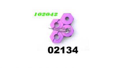 Upgrade (02134) Aluminium Wheel Hex Mount 4P (102042)