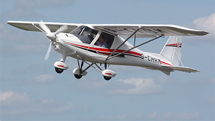 30 Minute Fixed Wing Microlight Flying in County Durham