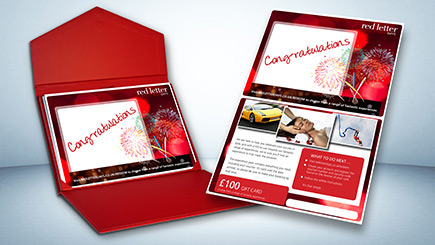 Red Letter Days Congratulations Gift Card (£100)