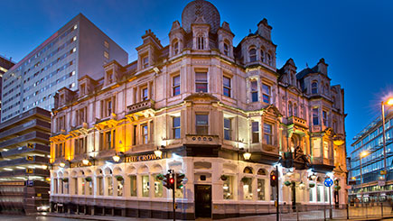 Two-Course Pub Meal and Drink for Two at The Crown, Birmingham