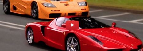 Fifth Gear Throw Back – Ferrari Enzo vs McLaren F1