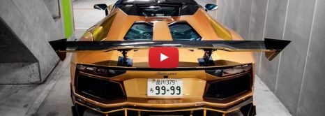 Crazy Lamborghini Garage In Tokyo