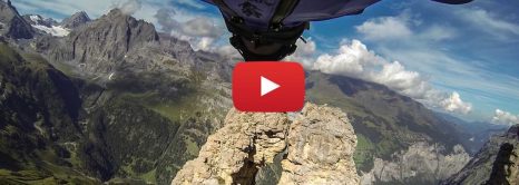 WingSuit Flight Through A 2 Meter Cave