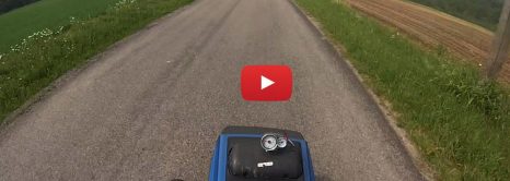 Lawnmower With A CBR 600 Engine Strapped To It