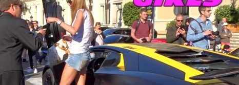 GIRLS Driving Supercars in Monaco