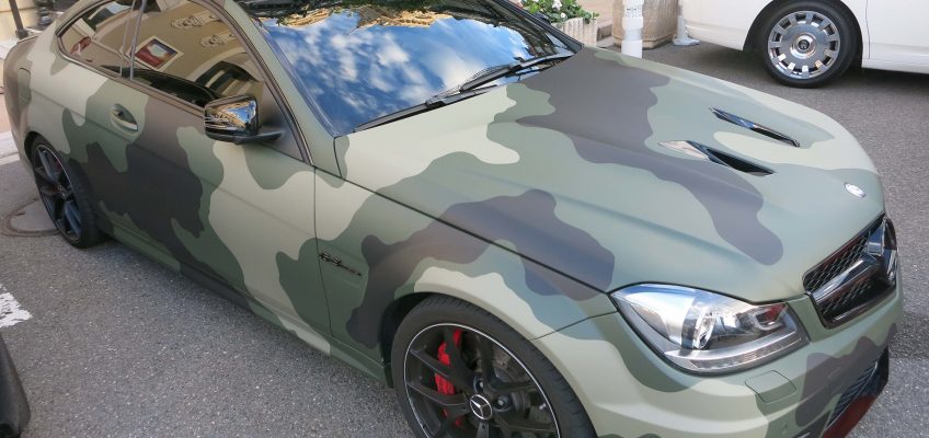 Mercedes Camo Fail