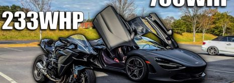 Ninja H2 vs McLaren 720s