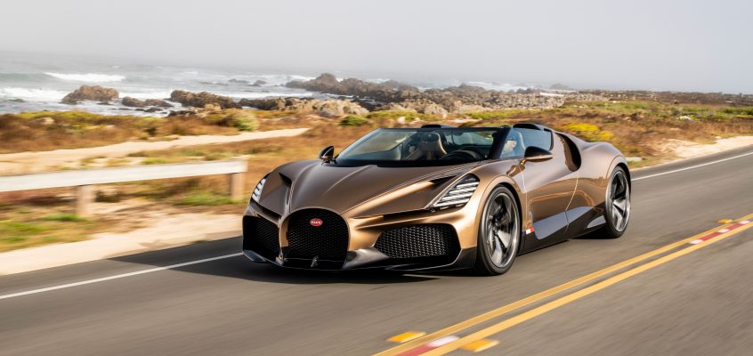 Bugatti’s ultimate roadster W16 Mistral