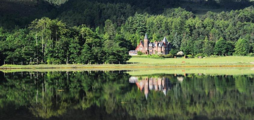 The stunning Torridon hotel in Scotland, UK