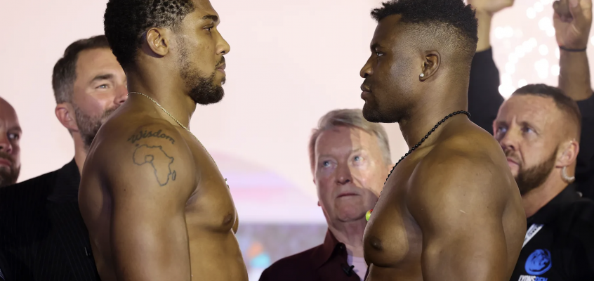 MMA Fighting Joshua vs. Ngannou