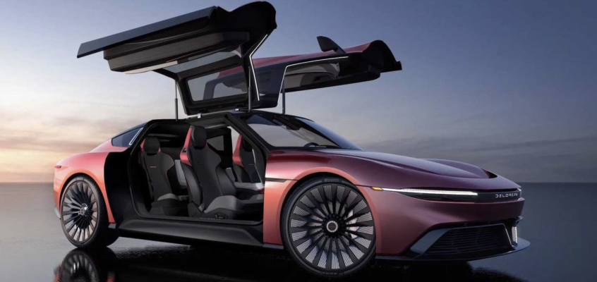 DeLorean Alpha5: Electric Coupe with 300-Mile Range