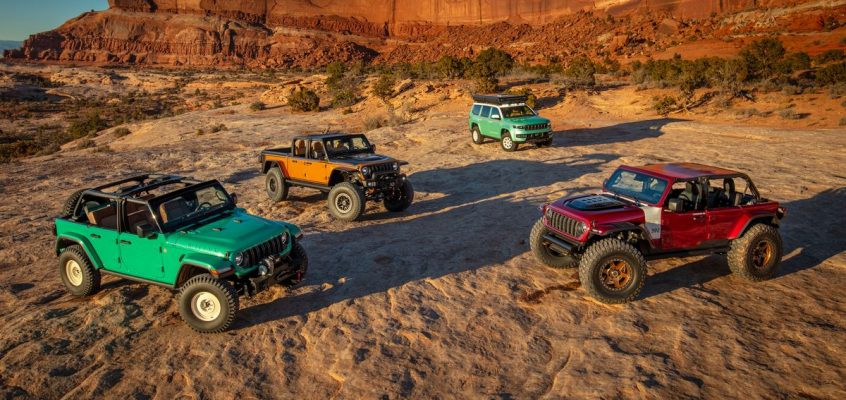 Jeep’s Four New Concepts at Easter Jeep Safari 2024