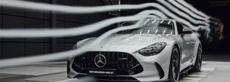 The Mercedes-AMG GT Coupe 2024 with V8 577 Horsepower
