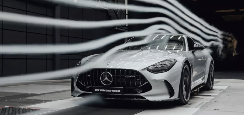 The Mercedes-AMG GT Coupe 2024 with V8 577 Horsepower